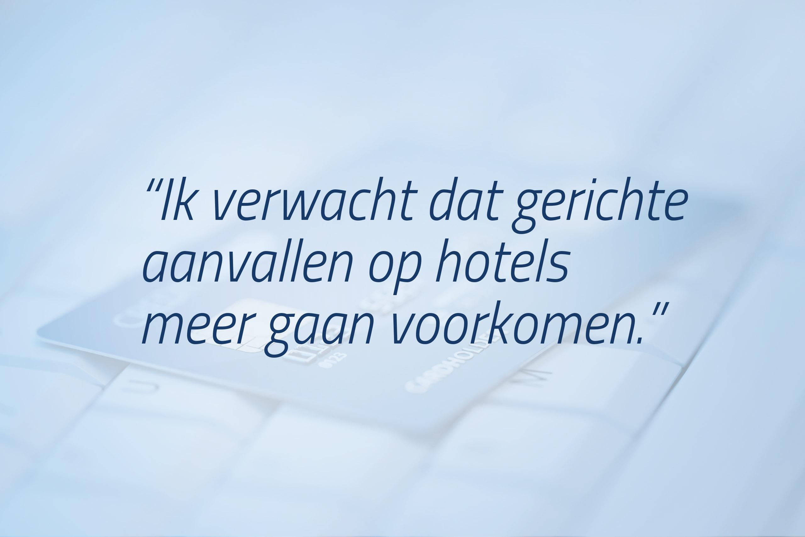 Gerichte IT aanval op hotels